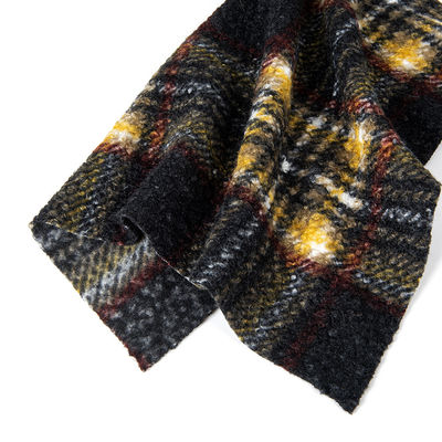 Gewirkte Rückenlehnen Polyester Teddy Fleece Stoff für Kälte Kleidung