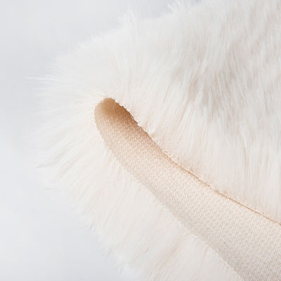 Gewässerte Farben 100% Polyester Falschfellgewebe für Damenkleidung Hohe Dichte