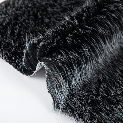 100% Arcylic Rückenteil Kunststoff Jacquard Long Fur Falx Fur Stoff für Bekleidung