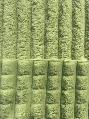 Doppelseitiges Flannel Fleece Plaid Stoff für Winterdecke Super Soft 100 Polyester