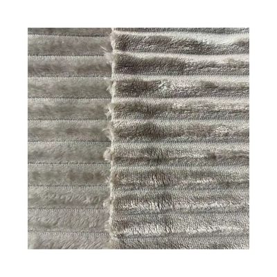Gewässerte Winterdecke Super weiche Flanell Fleece Stoff mit anpassbarem Garnzahlen