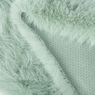 100% Polyester Plüschgewebe Lange Haare Falschfellgewebe für Bekleidung Verarbeitung-Bindung
