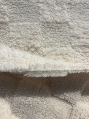 Weich gestricktes Jacquard-Fleece-Gewebe für Shu Velveteen Doppelseite Mirco Sherpa