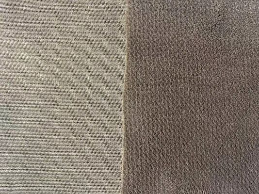Soft Hand Feeling Strickgewebe Polyester Fleece Stoff für Bekleidung/Spielzeug 100% Polyester