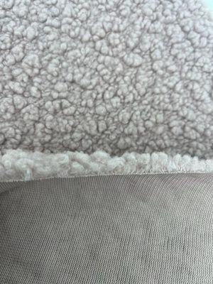 Weich und langlebig gestricktes Teddy-Fleece-Gewebe für Heimtextilien/Kleidung/Spielzeug