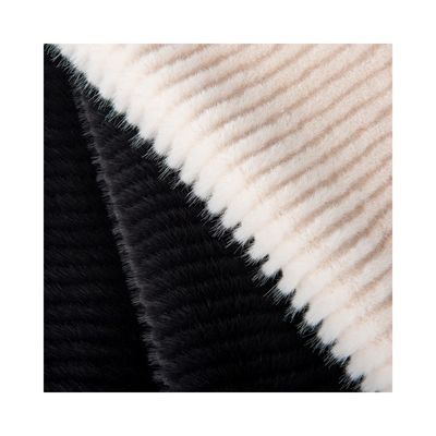 2024 Soft Cut Pile Short Fur Teppich Stoff mit kundenspezifischen Designs und Designmuster