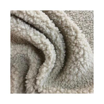 Teddy Fleece Stoff für Heimtextilien/Kleidung/Spielzeug Abriebsbeständig und individuell angepasst