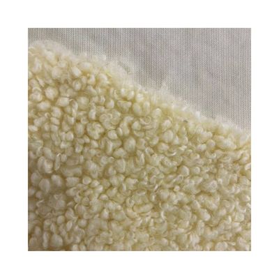 100% Polyester Teddy Fleece Samtgewebe für Bekleidung Heimtextilien Kissen und Spielzeug