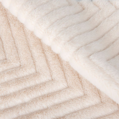 Breite 58/60 "Maßgeschneiderte Farbe 100% Polyester gebürstet Falsch Pelz Stoff Plüssig Stoff Kostenlose Probe