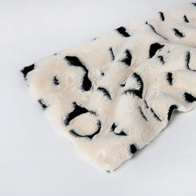 FDY Druck für Bekleidung Herstellung von 100 Polyester Sherpa Falschfell Warp Suede Stoff Typ