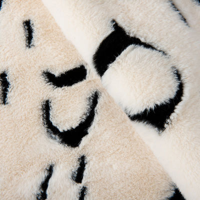 FDY Druck für Bekleidung Herstellung von 100 Polyester Sherpa Falschfell Warp Suede Stoff Typ