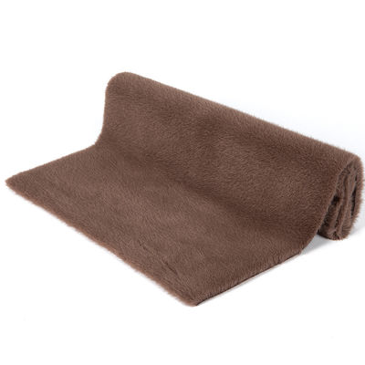 Mittleres Gewicht 100% Polyester Falschkaninchenfell mit weichem und luxuriösem Stil