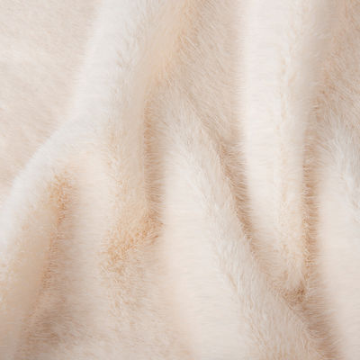 Mittleres Gewicht 100% Polyester Falschkaninchenfell mit weichem und luxuriösem Stil